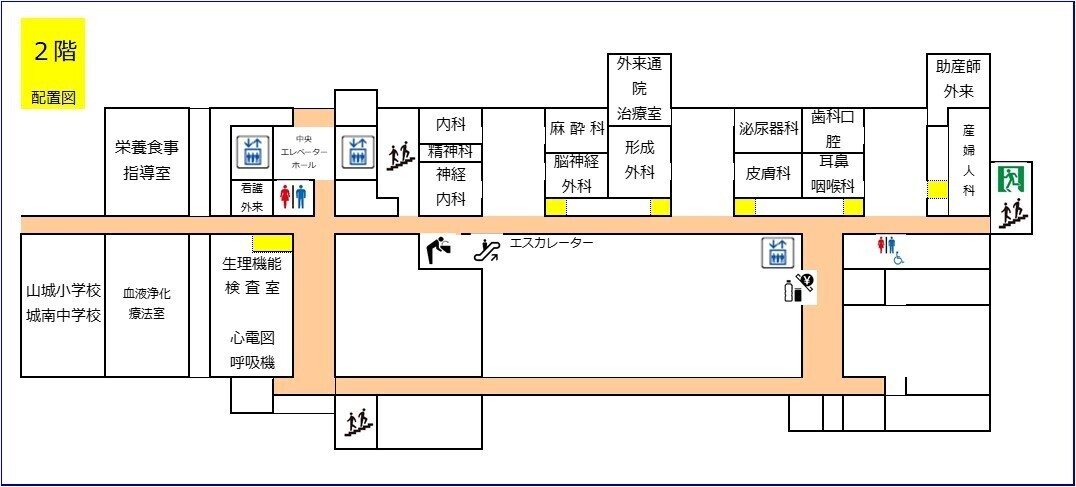 ２階のご案内